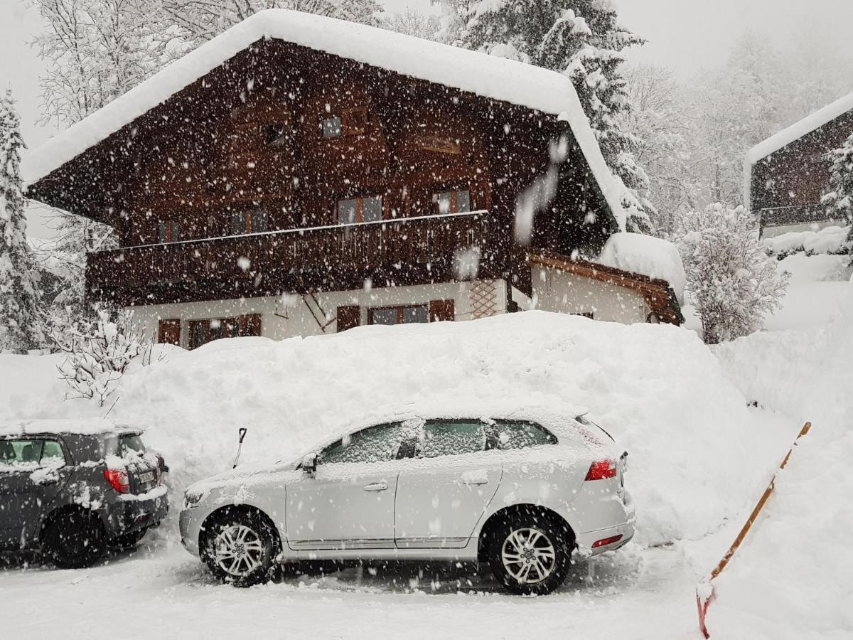 Le Castor Morgins Exterior foto